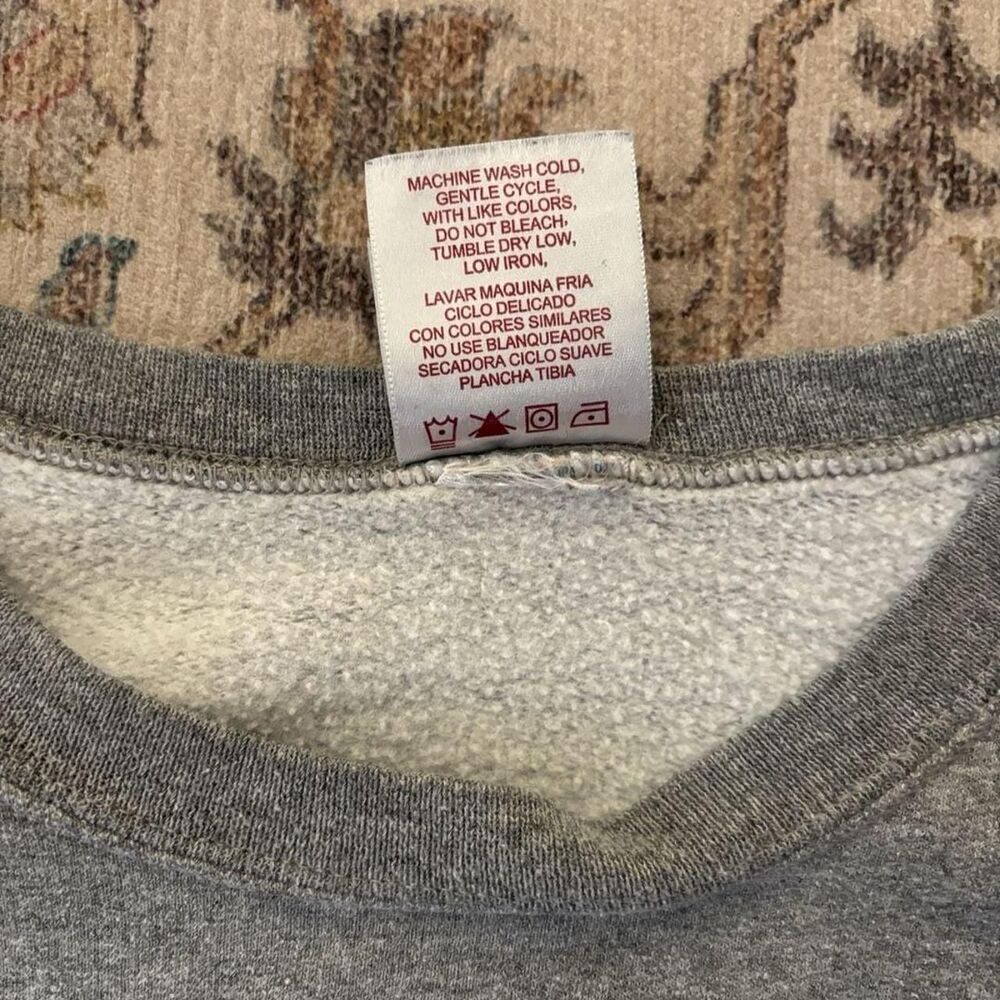 Red Oak Arkansas State University Crewneck Sweatshirt Grey Size XL - Picture 4 of 8